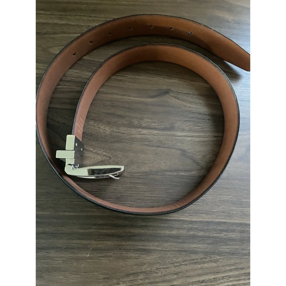 Collection By Michael Strahan Mens Reversible Belt Small 30-32